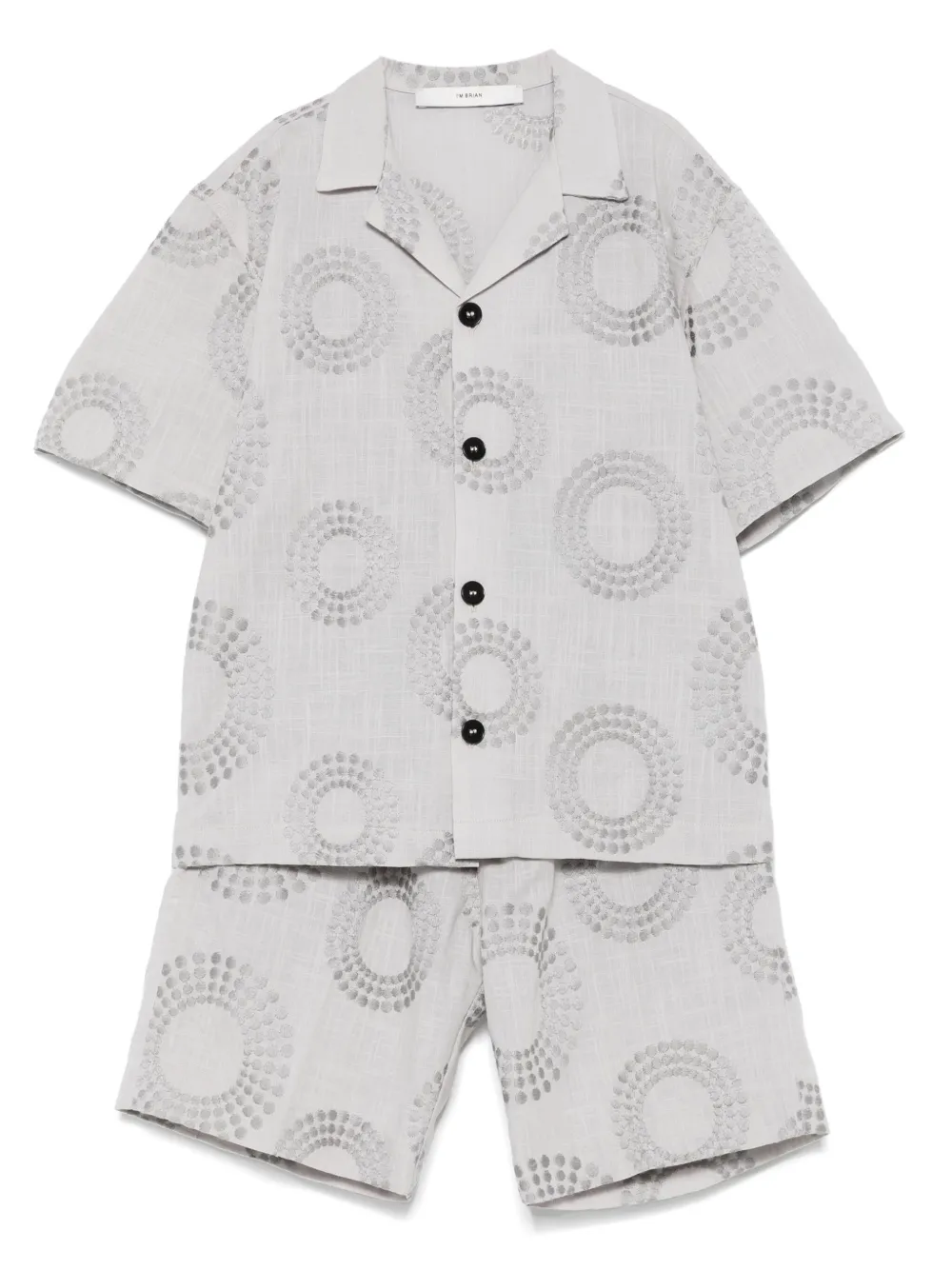 Комплект из топа и шортов с вышивкой i'm brian, серый
Комплект из топа и шортов с вышивкой i'm brian, серый