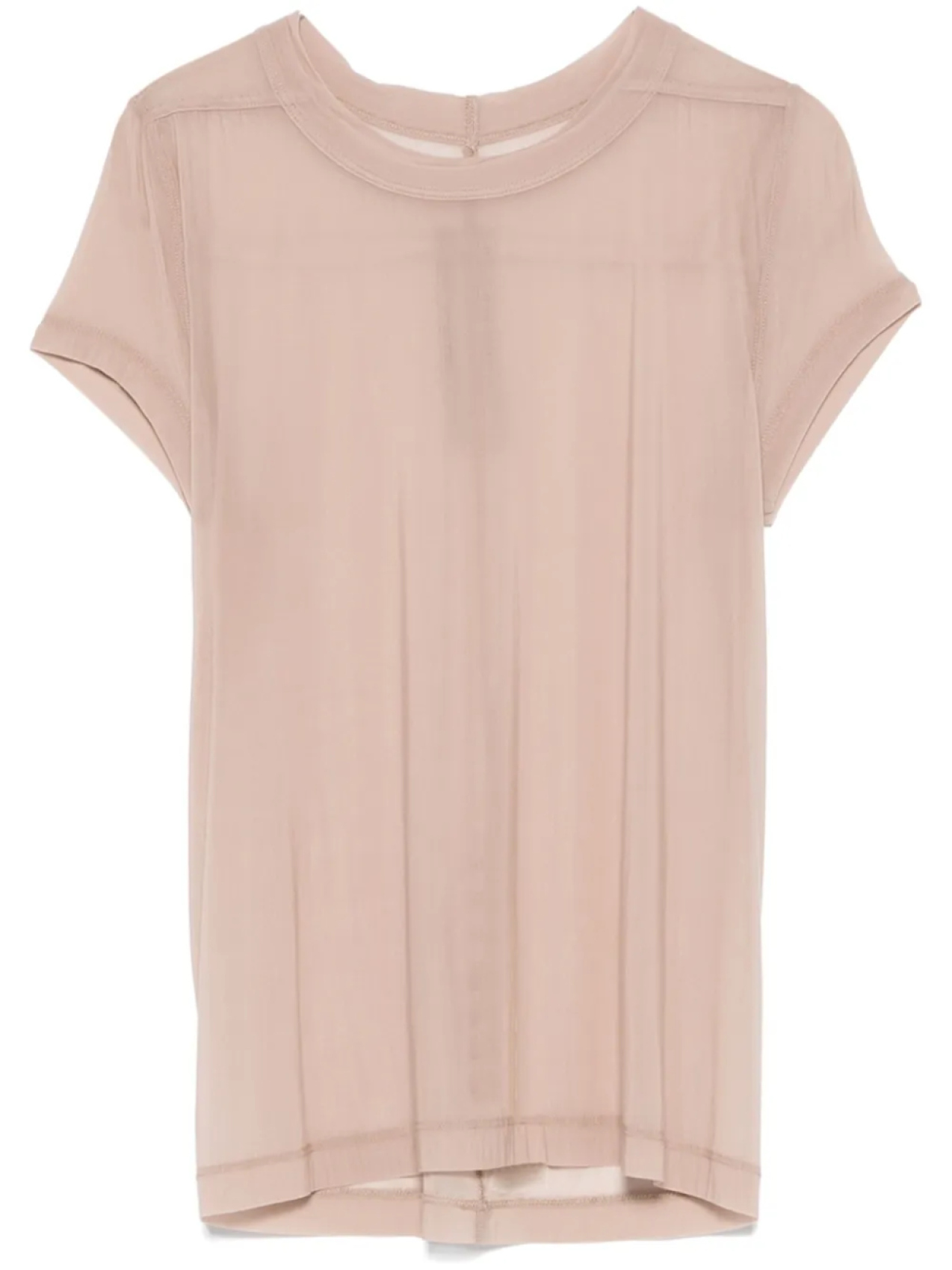 Rick Owens футболка Cropped Level, нейтральный
Rick Owens футболка Cropped Level, нейтральный