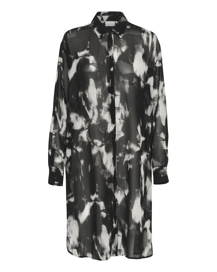 Платье-рубашка Kaffe Aska, черный
Платье-рубашка Kaffe Aska, черный