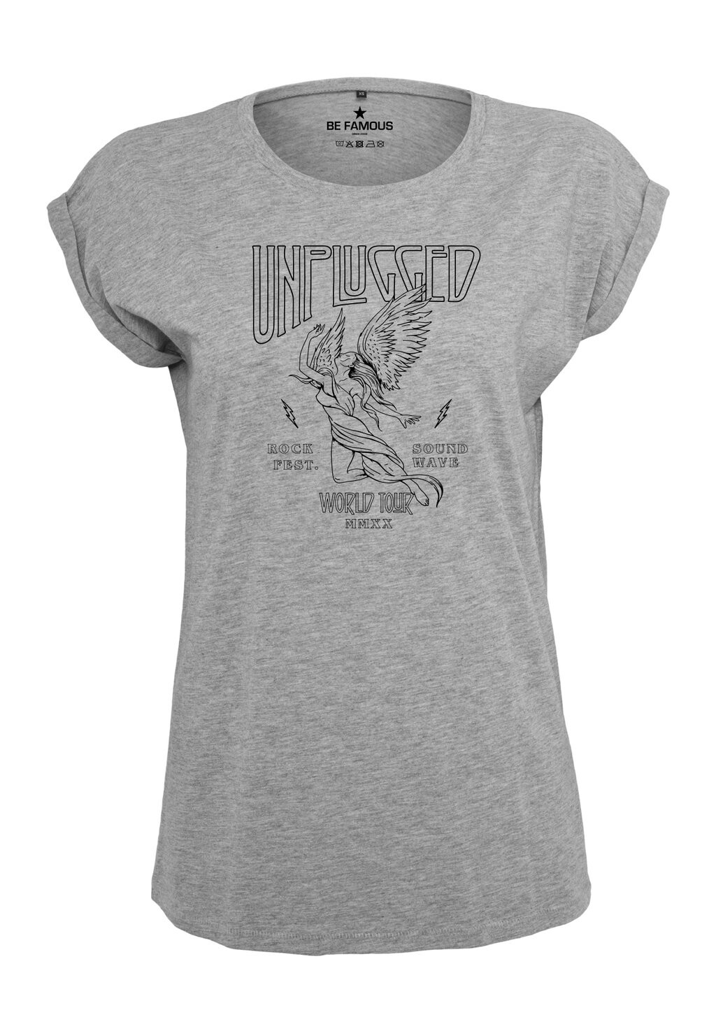 Футболка с принтом CLASSIC ROLL UP UNPLUGPHO Be Famous, цвет grey
Футболка с принтом CLASSIC ROLL UP UNPLUGPHO Be Famous, цвет grey