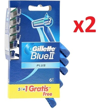 Мужские одноразовые бритвы Blueii Plus 5+1, Gillette
Мужские одноразовые бритвы Blueii Plus 5+1, Gillette