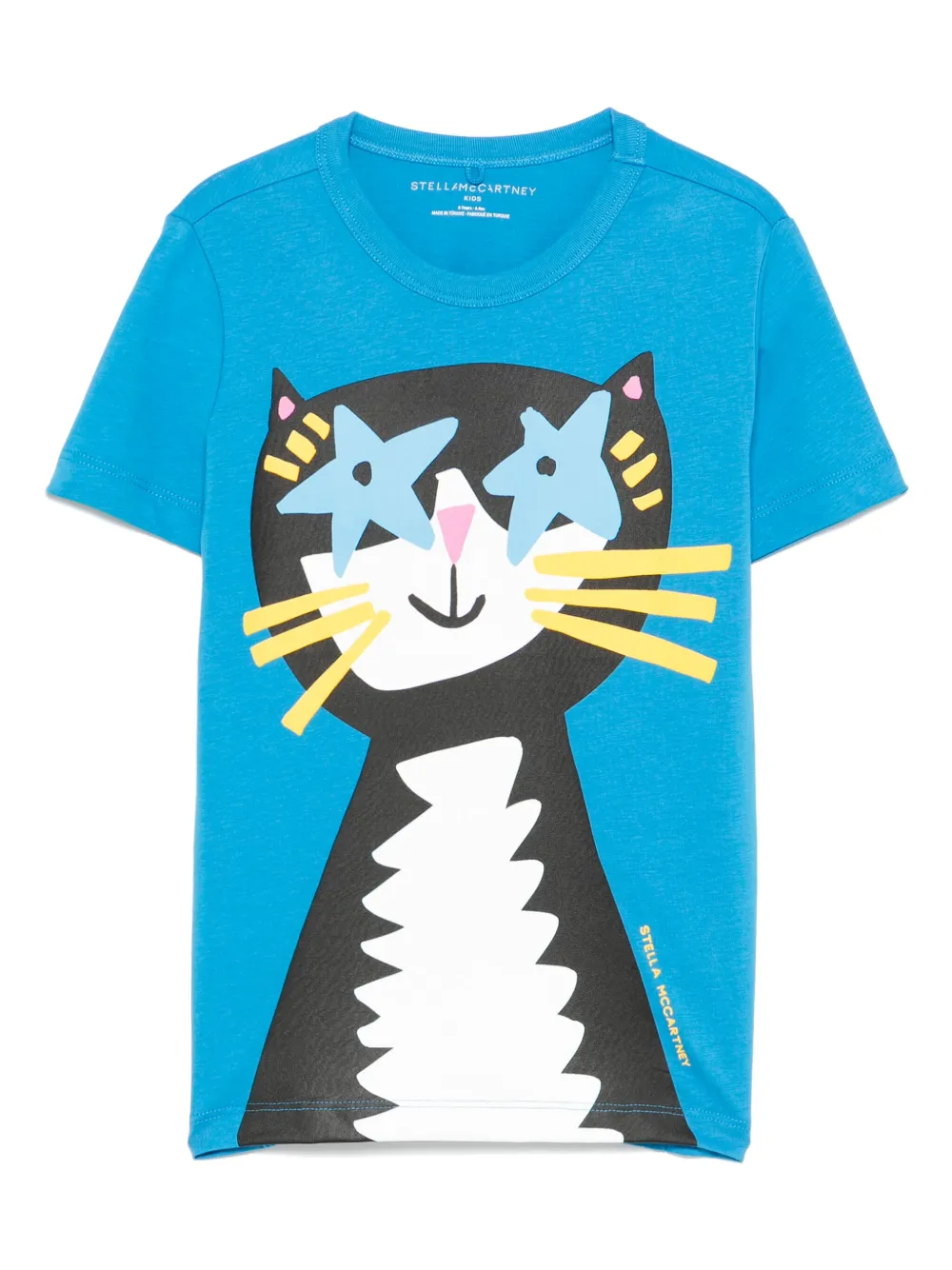 Футболка с принтом Stella McCartney Kids, синий 
Футболка с принтом Stella McCartney Kids, синий