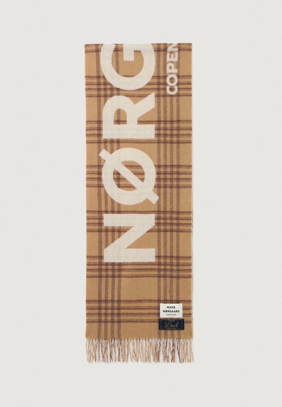 Шарф Mads Nørgaard LOGO SCARF UNISEX, Cornstalk/Cocoa Brown/Brown
Шарф Mads Nørgaard LOGO SCARF UNISEX, Cornstalk/Cocoa Brown/Brown