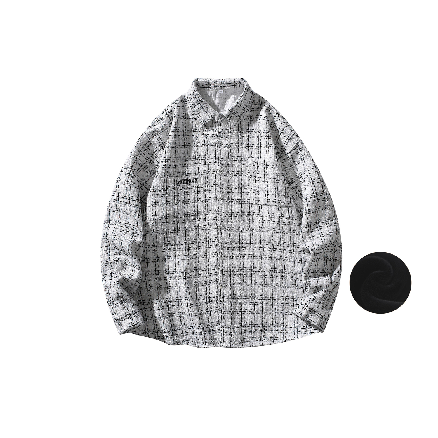 DAREASY Куртка Unisex, White Fleece-Lined
DAREASY Куртка Unisex, White Fleece-Lined