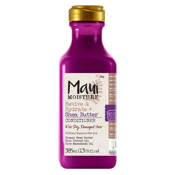 Кондиционер для сухих и поврежденных волос с маслом ши, 385 мл Maui Moisture Revive & hydrate + shea butter
Кондиционер для сухих и поврежденных волос с маслом ши, 385 мл Maui Moisture Revive & hydrate + shea butter