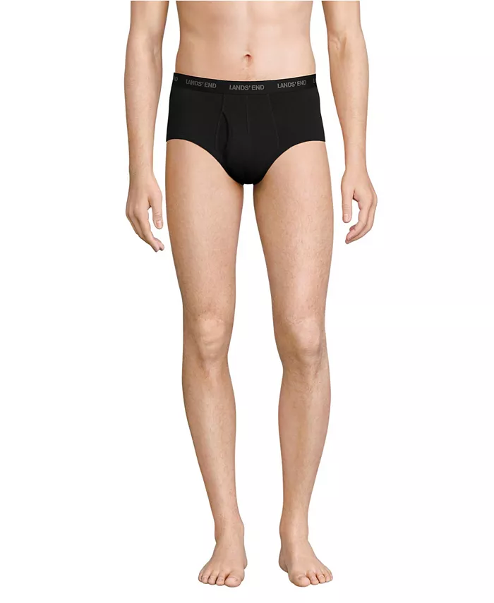 Мужские удобные трикотажные трусы 3 шт Lands' End, черный
Мужские удобные трикотажные трусы 3 шт Lands' End, черный