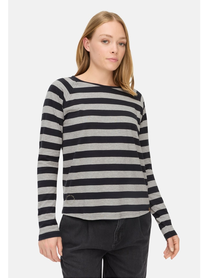 Полосатая рубашка с длинными рукавами реглан в икорном цвете Camel Active
Полосатая рубашка с длинными рукавами реглан в икорном цвете Camel Active