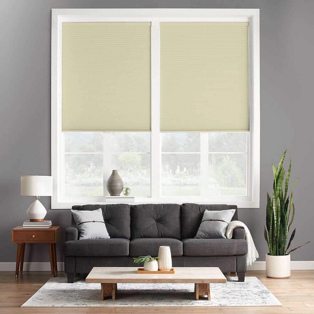 Sonoma Goods For Life Custom Cordless Blackout сотовый оттенок — длина 64 дюйма, цвет Tan
Sonoma Goods For Life Custom Cordless Blackout сотовый оттенок — длина 64 дюйма, цвет Tan