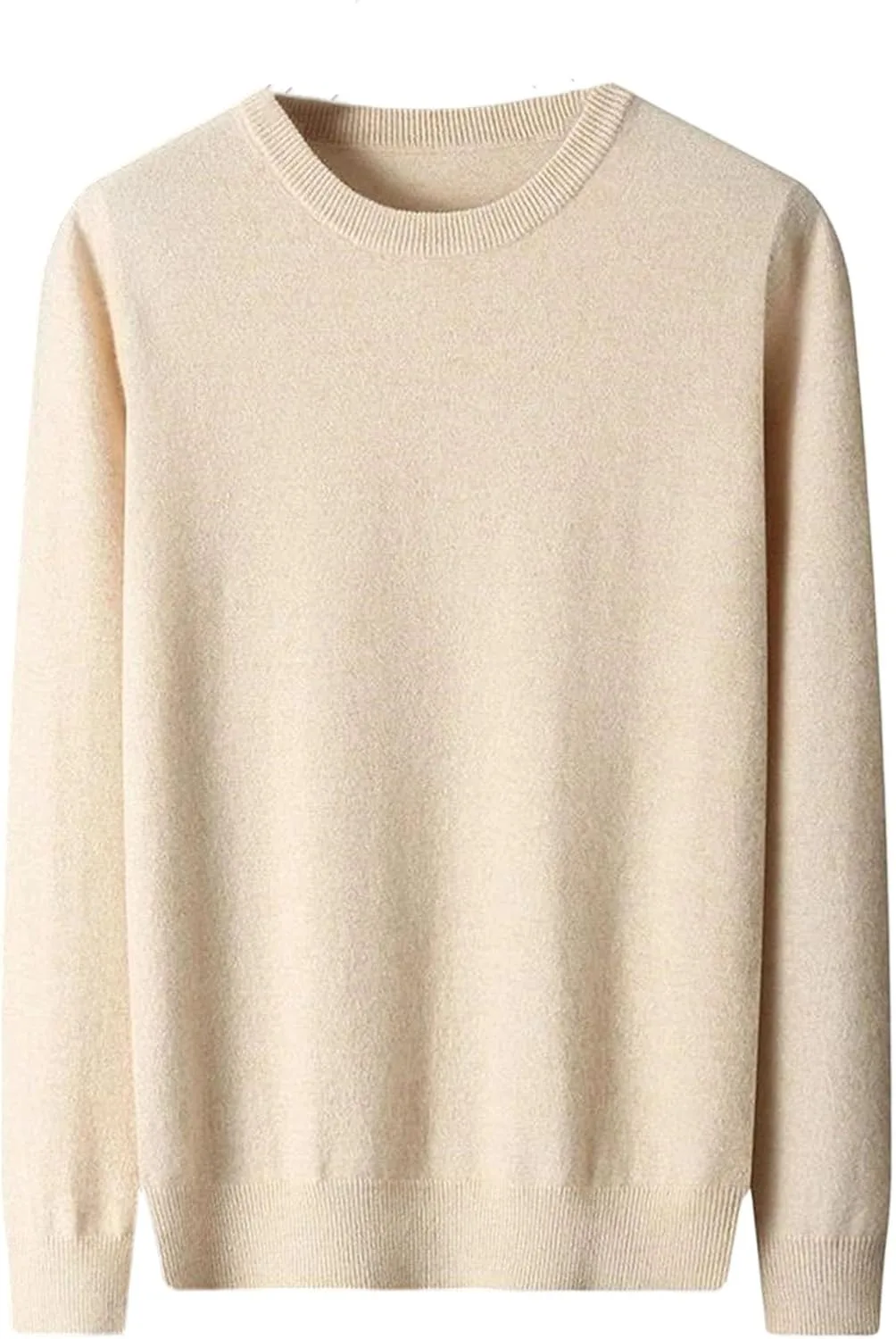 Мужской свитер из мериносовой шерсти с круглым вырезом
Мужской свитер из мериносовой шерсти с круглым вырезом