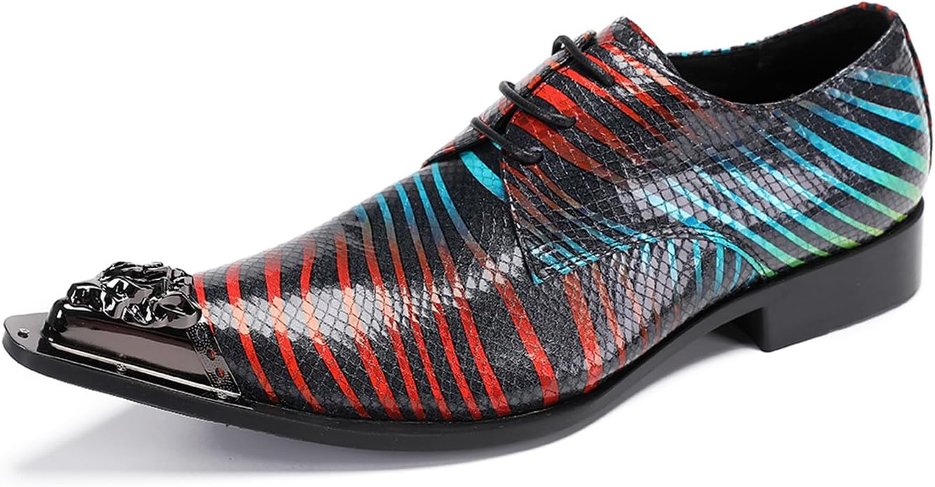 Мужские оксфорды Santimon для свадьбы, дискотек и вечеринок - повседневные туфли с металлическим заостренным носком - западные смокинговые туфли для мужчин и мальчиков, черный
Мужские оксфорды Santimon для свадьбы, дискотек и вечеринок - повседневные туфли с металлическим заостренным носком - западные смокинговые туфли для мужчин и мальчиков, черный