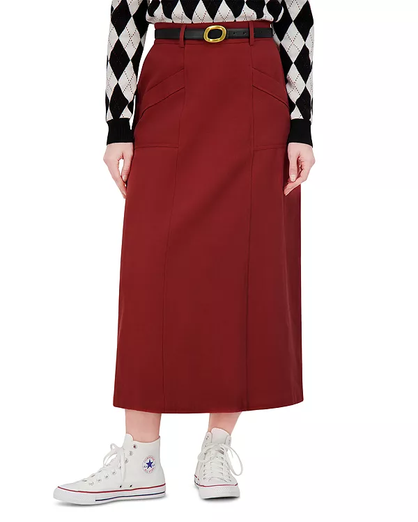 Юбка из саржи с карманами Point, красный
Юбка из саржи с карманами Point, красный