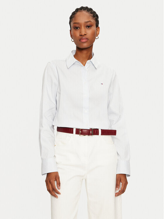 Рубашка стандартного кроя Tommy Hilfiger, голубой
Рубашка стандартного кроя Tommy Hilfiger, голубой