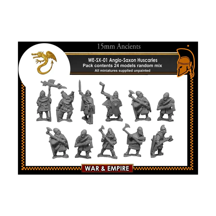 Хускарлы с топорами, War & Empire - Dark Ages Miniatures - Anglo-Saxon (15mm)
Хускарлы с топорами, War & Empire - Dark Ages Miniatures - Anglo-Saxon (15mm)