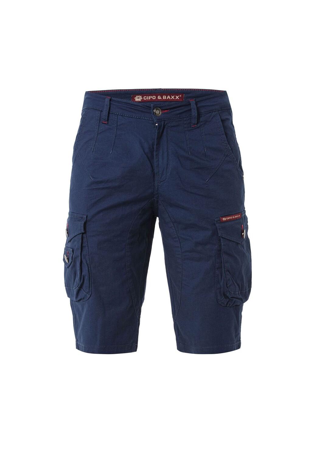 Шорты с практичными карманами-карго CIPO & BAXX, синий
Шорты с практичными карманами-карго CIPO & BAXX, синий