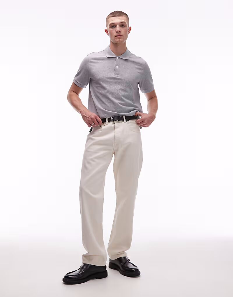 ARKET Ocean свободные прямые джинсы цвета экрю
ARKET Ocean свободные прямые джинсы цвета экрю