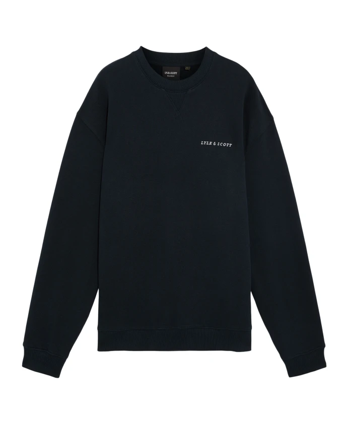 Средний слой: толстовка с круглым вырезом и надписью "Sium layer" Lyle & Scott, синий
Средний слой: толстовка с круглым вырезом и надписью "Sium layer" Lyle & Scott, синий