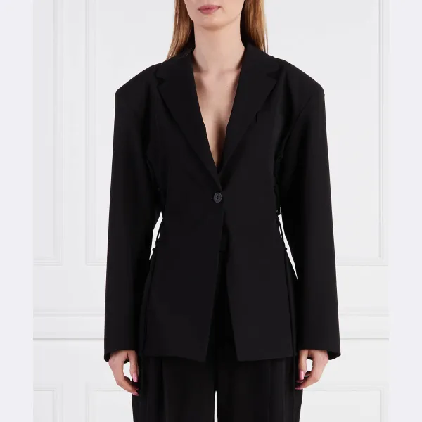 Элегантный жакет свободного кроя Almere Hugo, черный
Элегантный жакет свободного кроя Almere Hugo, черный