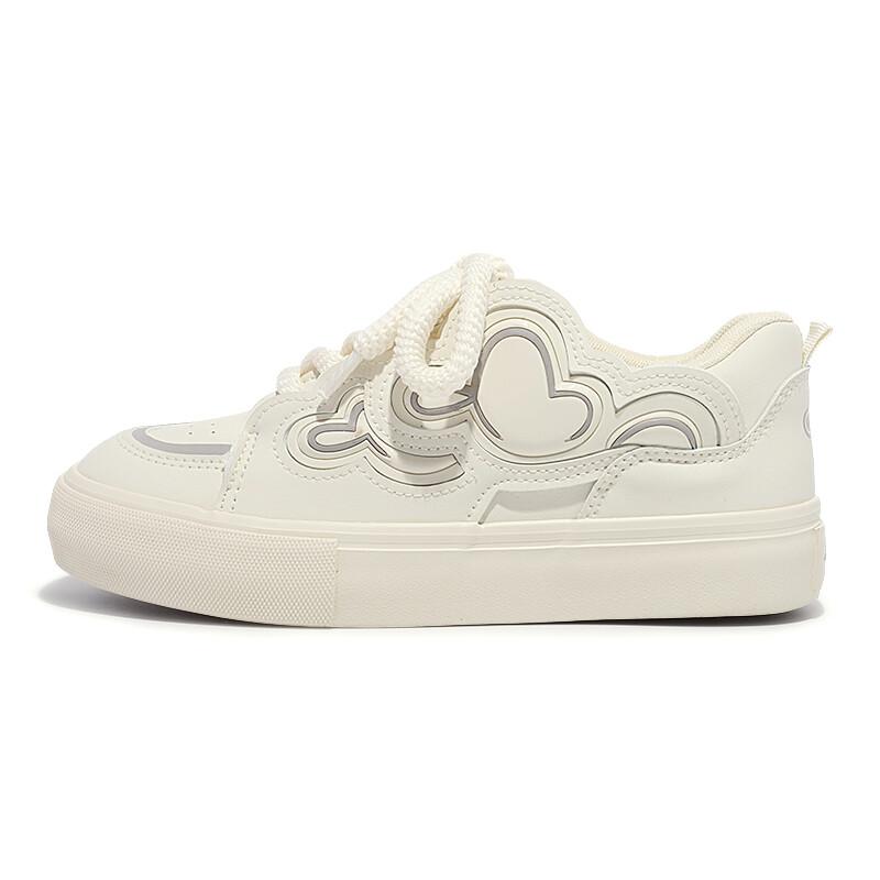 Кеды, скейтборд обувь женская низкая Shen Linsen, бежевый
Кеды, скейтборд обувь женская низкая Shen Linsen, бежевый