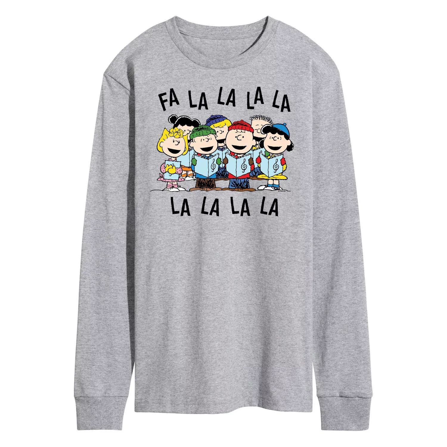 Мужская футболка с длинными рукавами Peanuts Fa La La Carol Licensed Character
Мужская футболка с длинными рукавами Peanuts Fa La La Carol Licensed Character