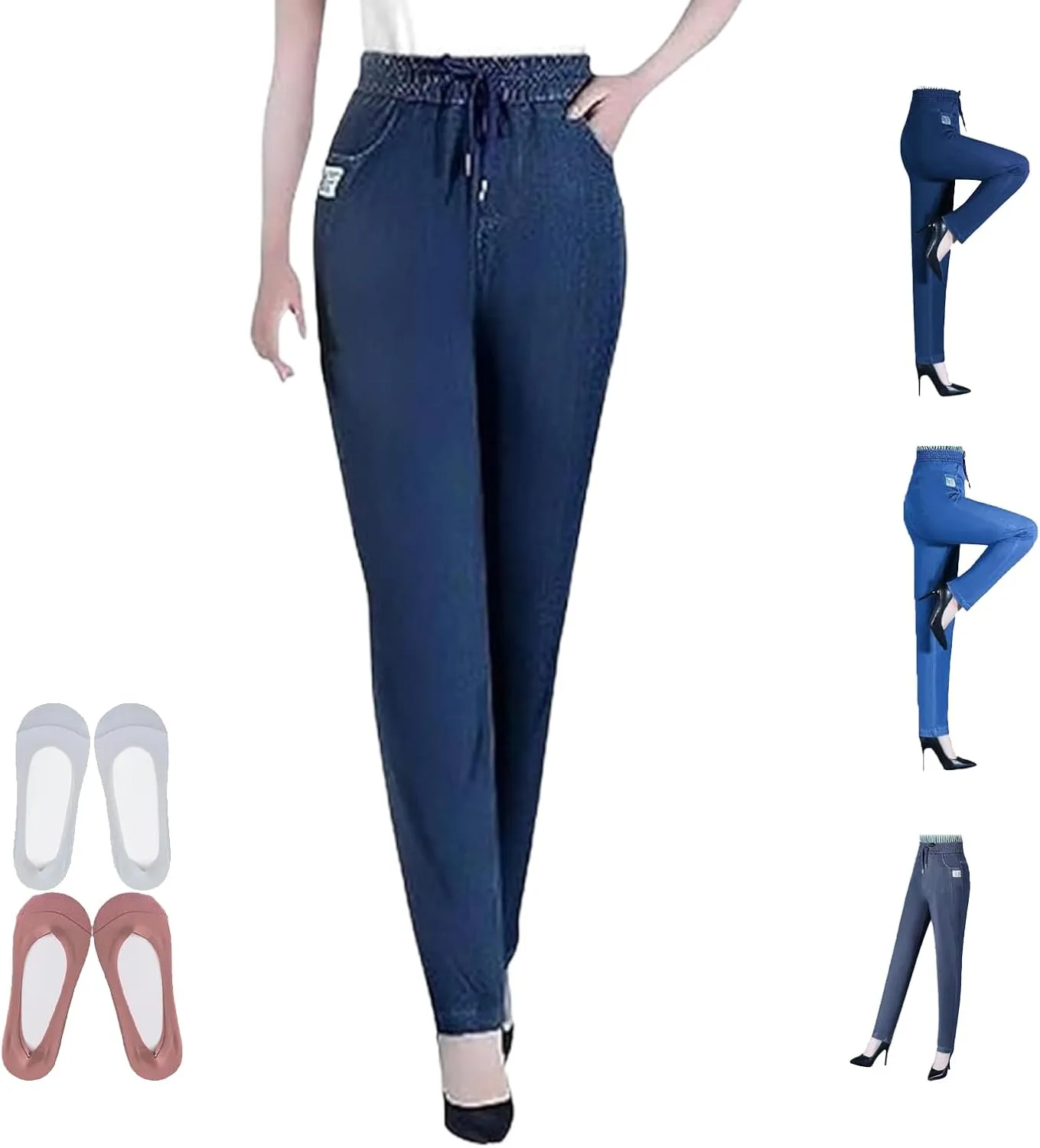 Janemore Jeans, Comfijeans High Waist Ultra-Stretch Mom Jeans
Janemore Jeans, Comfijeans High Waist Ultra-Stretch Mom Jeans