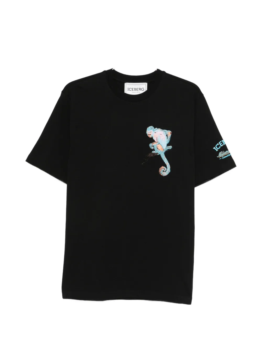 Футболка с вышивкой в виде обезьяны Iceberg, черный
Футболка с вышивкой в виде обезьяны Iceberg, черный