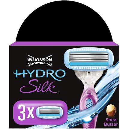 Hydro Silk 3 шт. – сменное лезвие для женщин, Wilkinson Sword
Hydro Silk 3 шт. – сменное лезвие для женщин, Wilkinson Sword