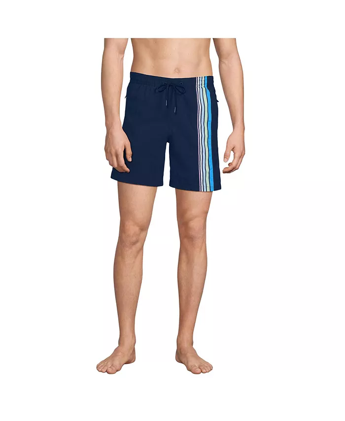 Мужские плавки Volley Hydroliner, 7 дюймов Lands' End, синий
Мужские плавки Volley Hydroliner, 7 дюймов Lands' End, синий