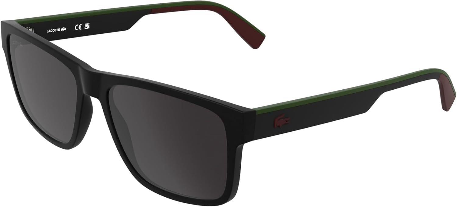 Lacoste мужские солнцезащитные очки, Matte Black
Lacoste мужские солнцезащитные очки, Matte Black