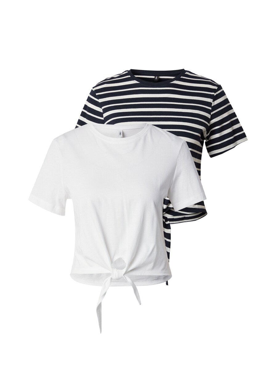 Рубашка ONLY MAY, цвет Dark blue/White 
Рубашка ONLY MAY, цвет Dark blue/White