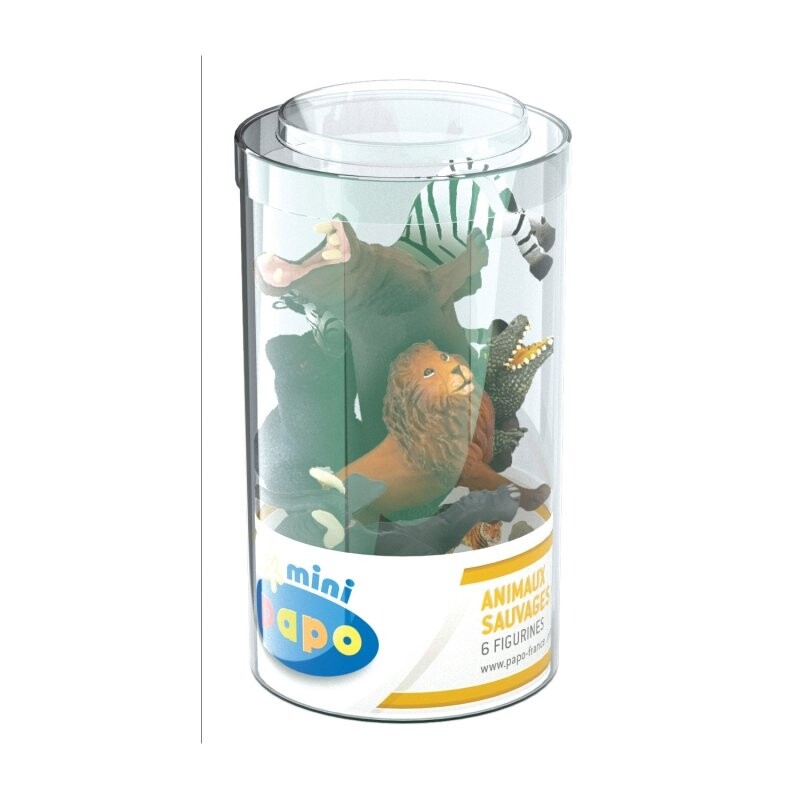 Папо, Коллекционная фигурка, 33020 Mini Plus Дикие животные, набор из 1 - 6 шт. Papo
Папо, Коллекционная фигурка, 33020 Mini Plus Дикие животные, набор из 1 - 6 шт. Papo