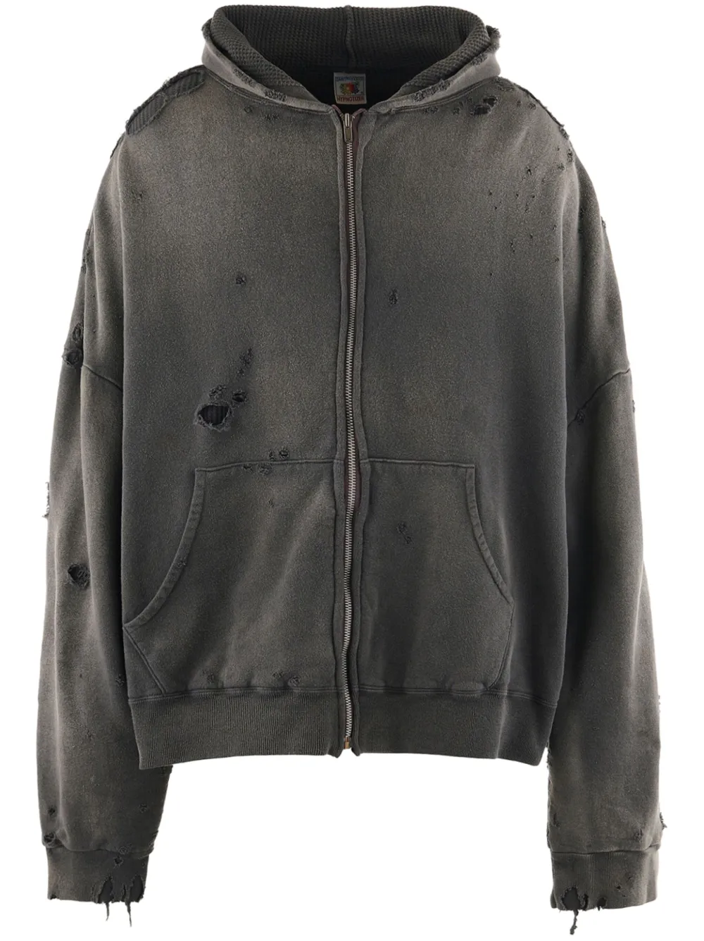 Худи с эффектом потертости SAINT MXXXXXX, черный
Худи с эффектом потертости SAINT MXXXXXX, черный