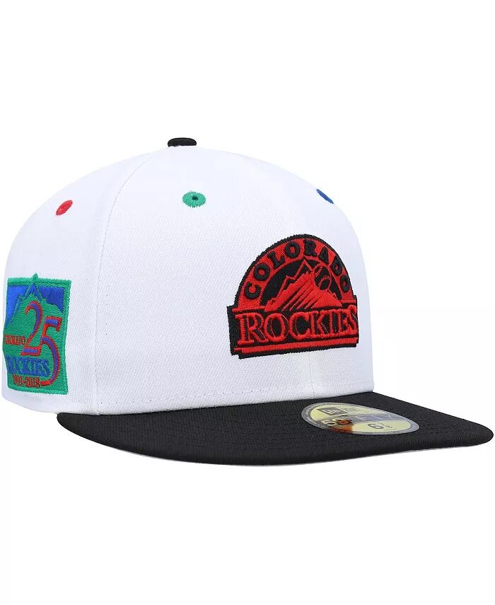 Мужская белая, черная шляпа Colorado Rockies 25th Anniversary Primary Eye 59FIFTY Fitted New Era
Мужская белая, черная шляпа Colorado Rockies 25th Anniversary Primary Eye 59FIFTY Fitted New Era