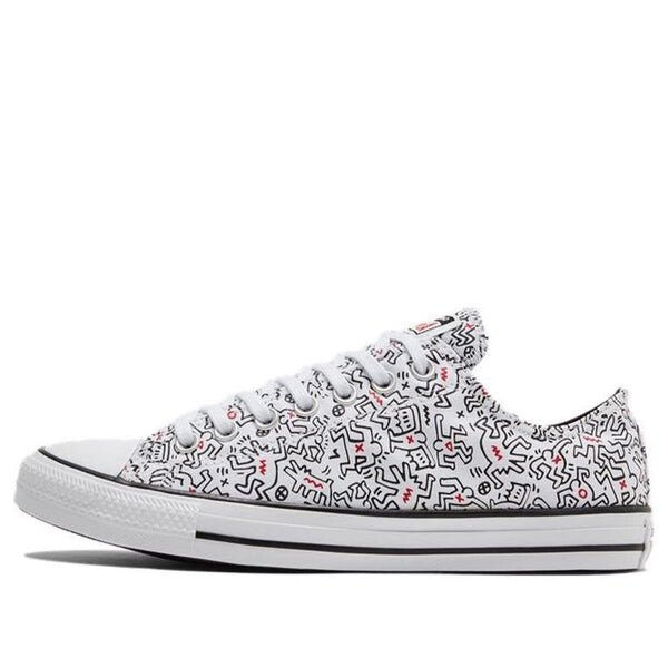 Кроссовки keith haring x chuck taylor all star low 'dancing figures allover print' Converse, белый
Кроссовки keith haring x chuck taylor all star low 'dancing figures allover print' Converse, белый