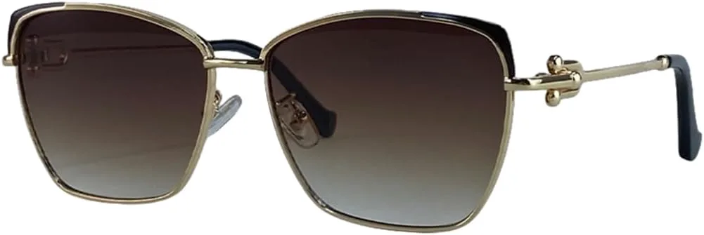 Женские солнцезащитные очки «кошачий глаз» в роскошном винтажном стиле с крупной металлической оправой, защита от УФ-излучения UV400 TOIPASTN, C2golddoublebrown
Женские солнцезащитные очки «кошачий глаз» в роскошном винтажном стиле с крупной металлической оправой, защита от УФ-излучения UV400 TOIPASTN, C2golddoublebrown