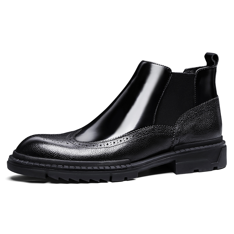 Короткие Челси Ботинки Мужские Черные PALMPOLO, С Меховой Подкладкой
Короткие Челси Ботинки Мужские Черные PALMPOLO, С Меховой Подкладкой