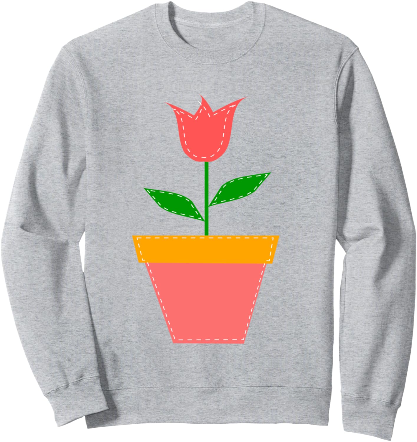 Толстовка с изображением тюльпана в горшке Fashion Tees, серый
Толстовка с изображением тюльпана в горшке Fashion Tees, серый