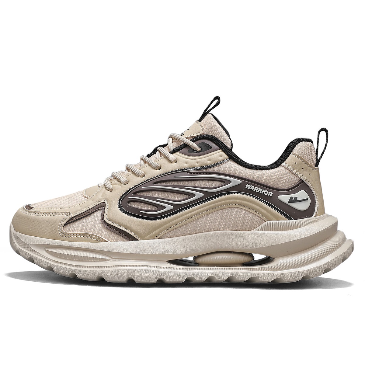 WARRIOR Кроссовки Chunky мужские низкие Black/Khaki Brown/Gray
WARRIOR Кроссовки Chunky мужские низкие Black/Khaki Brown/Gray