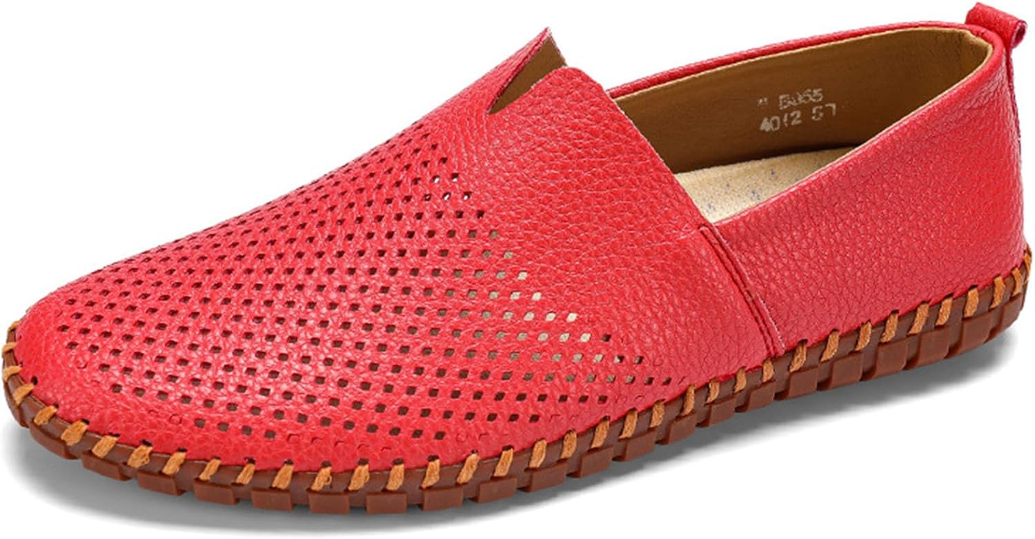 Мужские ретро мокасины из кожи с ручной строчкой, мягкой подошвой, модные, повседневные, удобные, мягкие, противоскользящие прогулочные туфли Vannida, красный
Мужские ретро мокасины из кожи с ручной строчкой, мягкой подошвой, модные, повседневные, удобные, мягкие, противоскользящие прогулочные туфли Vannida, красный