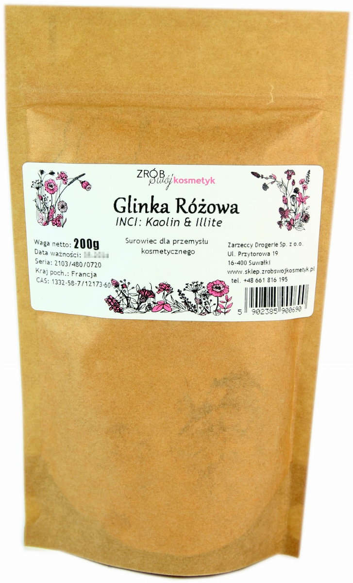 Розовая глина для сухой и чувствительной кожи 200 г Chmara Blend
Розовая глина для сухой и чувствительной кожи 200 г Chmara Blend
