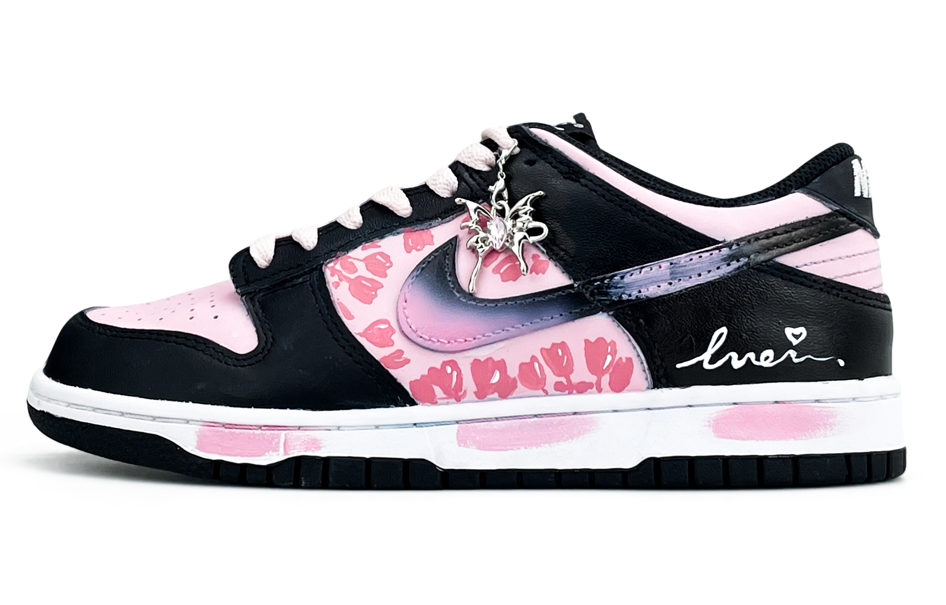 Детские скейтерские кроссовки Dunk Grade School Nike, черный/розовый
Детские скейтерские кроссовки Dunk Grade School Nike, черный/розовый