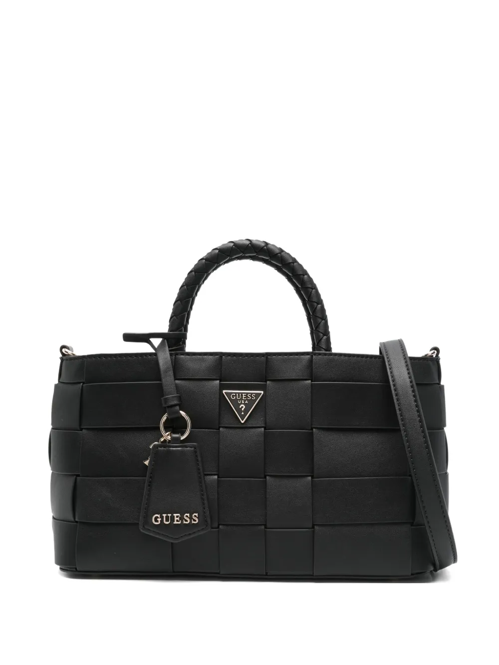 Плетеная сумка-тоут Maylee Girlfriend GUESS USA, черный
Плетеная сумка-тоут Maylee Girlfriend GUESS USA, черный