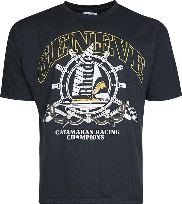 Футболка Rhude Geneve Catamaran 'Vintage Black', черный
Футболка Rhude Geneve Catamaran 'Vintage Black', черный