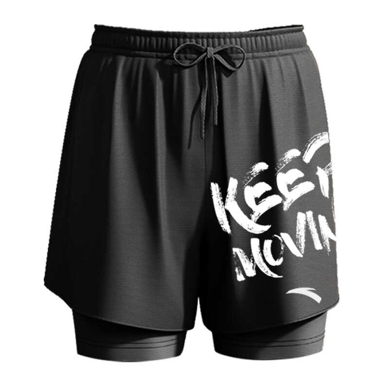 Плавательные шорты мужские Five-point Double Print Black Anta, черный
Плавательные шорты мужские Five-point Double Print Black Anta, черный