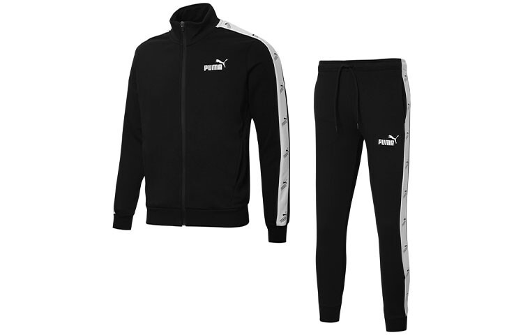 Мужской повседневный спортивный костюм Puma, черный
Мужской повседневный спортивный костюм Puma, черный