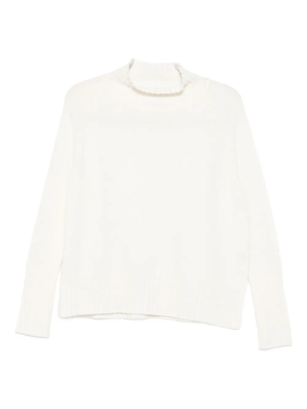 Ребристый свитер с высоким воротом BeYou, белый
Ребристый свитер с высоким воротом BeYou, белый