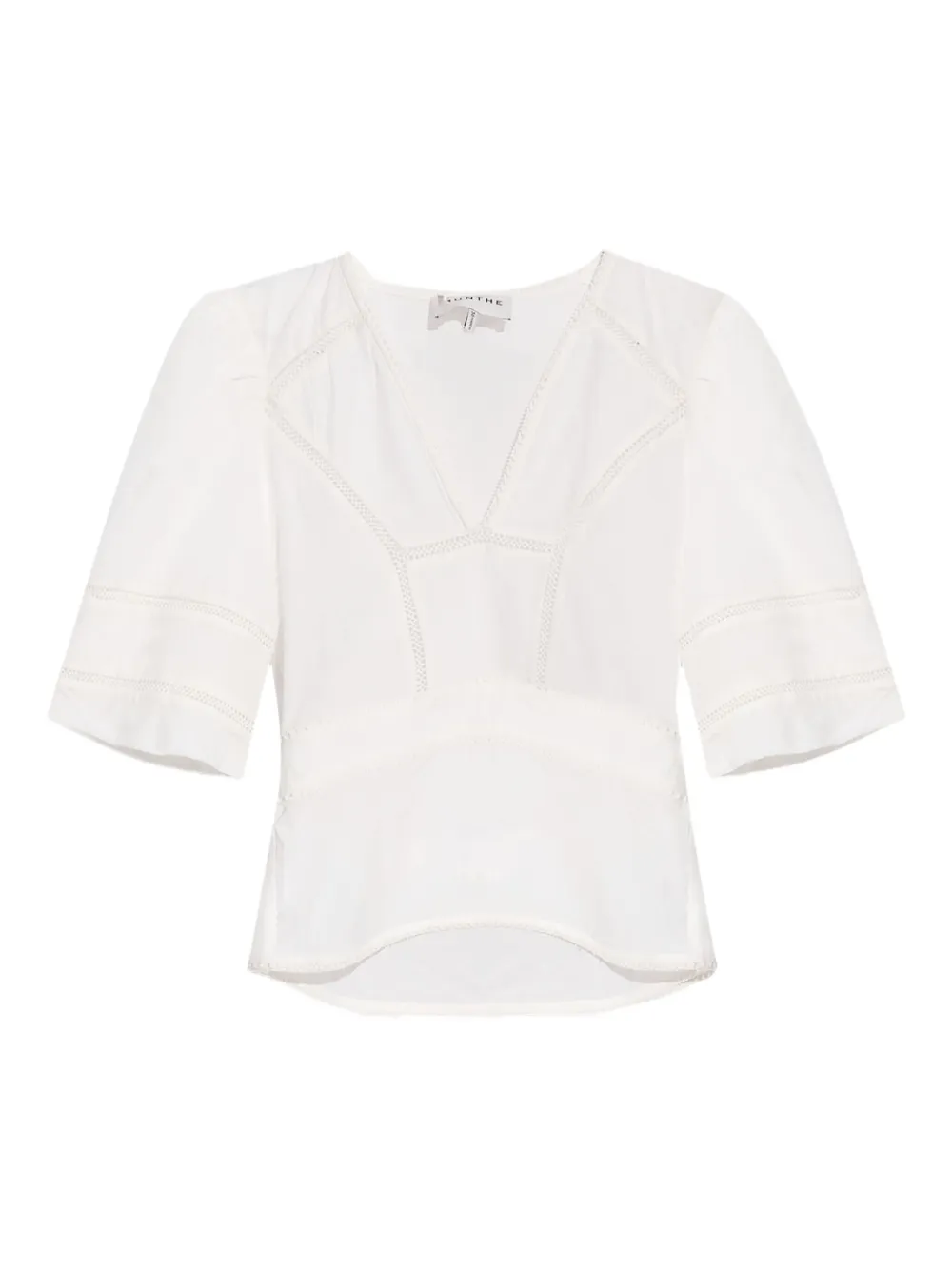 Вышитая блузка с рукавами-буфами MUNTHE, белый
Вышитая блузка с рукавами-буфами MUNTHE, белый