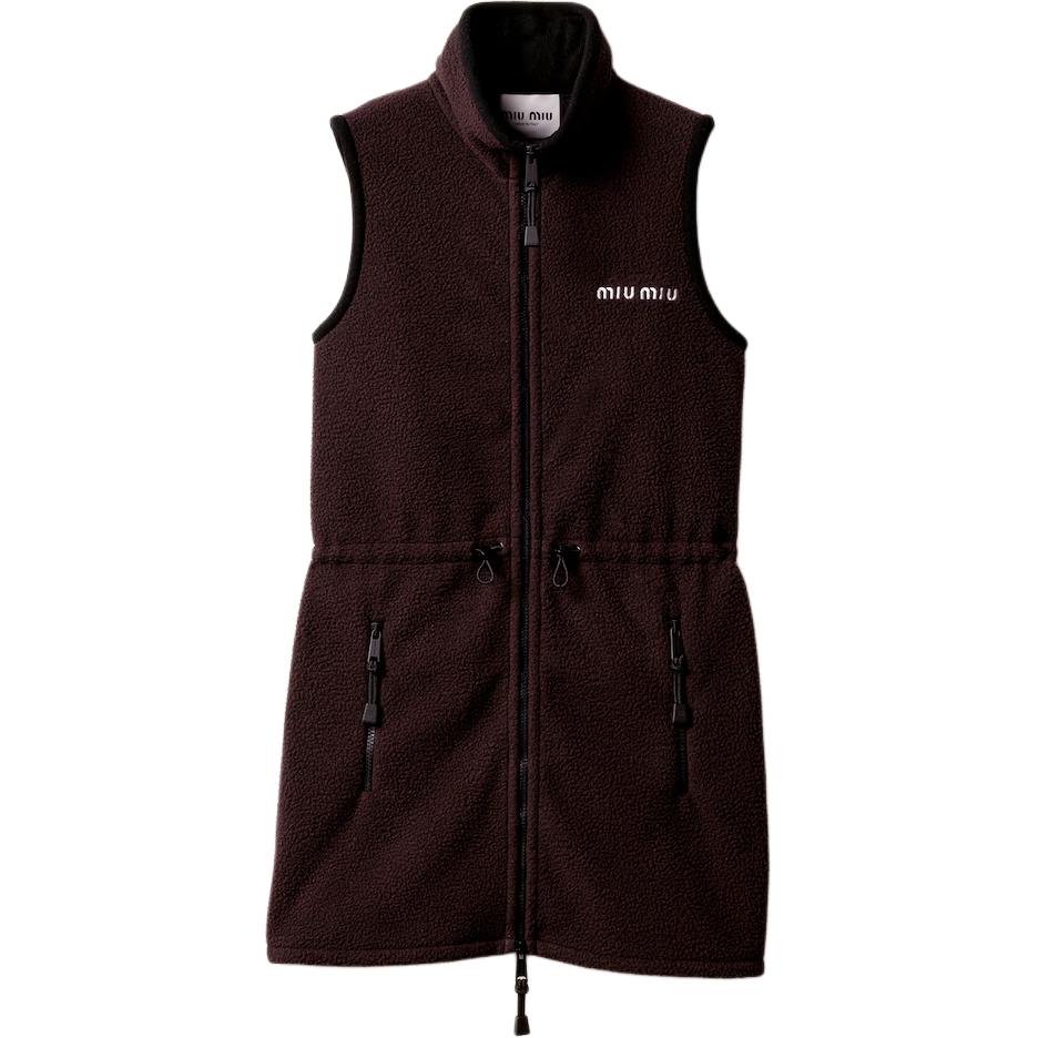 Воротник стойка платье из флиса MIU MIU, Ebony
Воротник стойка платье из флиса MIU MIU, Ebony