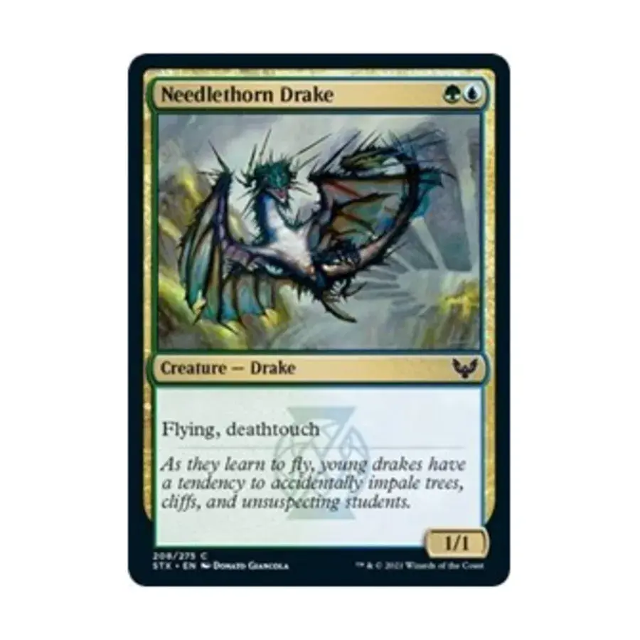 CCG Иглошиповый дракон (C) (фольга), MTG - Strixhaven - School of Mages
CCG Иглошиповый дракон (C) (фольга), MTG - Strixhaven - School of Mages