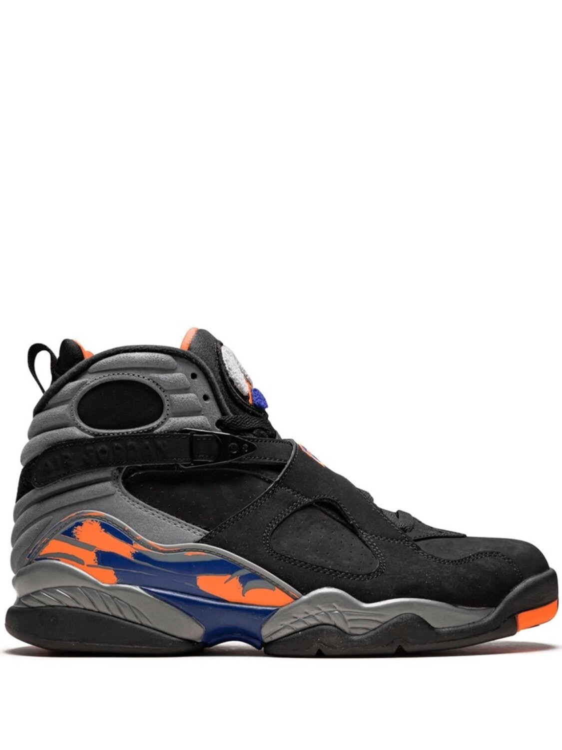 Кроссовки Jordan Air Jordan 8 Retro, черный/оранжевый
Кроссовки Jordan Air Jordan 8 Retro, черный/оранжевый