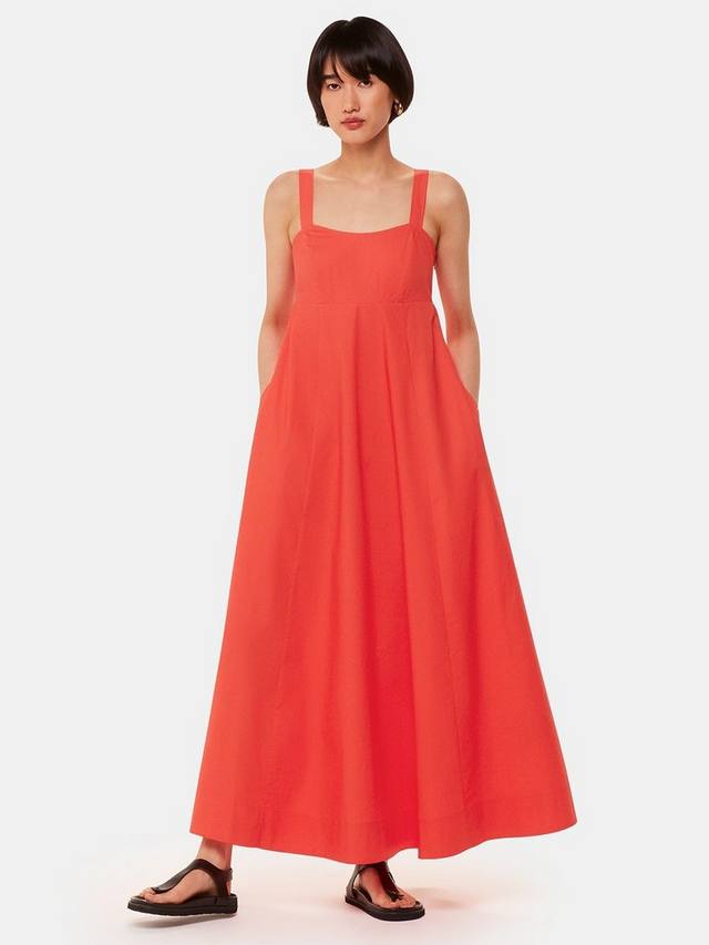 Платье миди а-силуэта anna Whistles, красный
Платье миди а-силуэта anna Whistles, красный